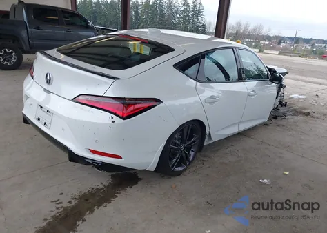 2025 Acura Integra A-Spec Technology z USA, uszkodzony, nr VIN 19UDE4H61SA012711